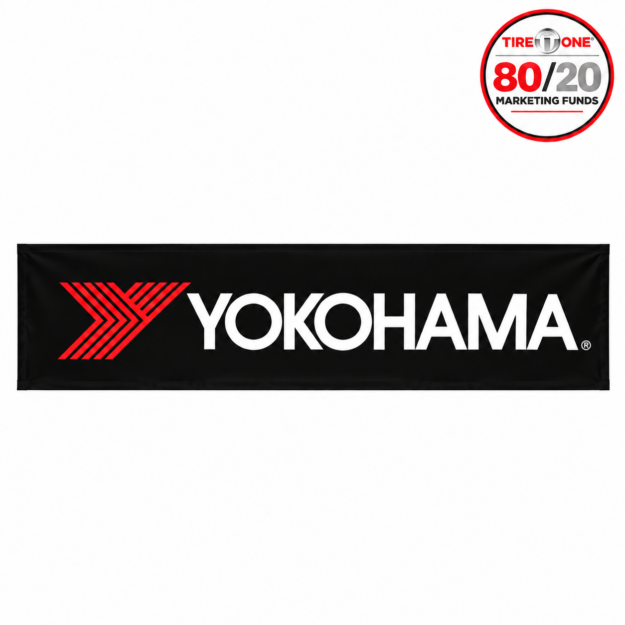 Branded Bay Banner - 8' x 24"